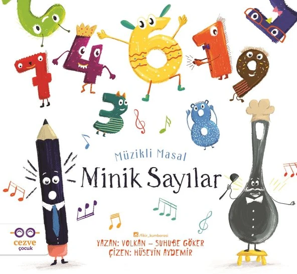 Müzik Masal - Minik Sayılar ürün görseli