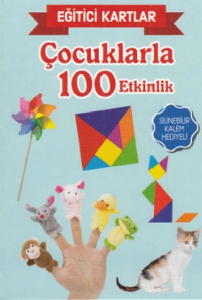 Eğitici Kartlar Çocuklarla 100 Etkinlik ürün görseli