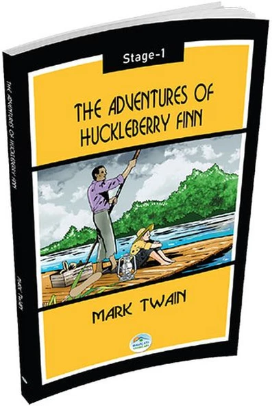 The Adventures of Huckleberry Finn - Mark Twain (Stage 1) ürün görseli