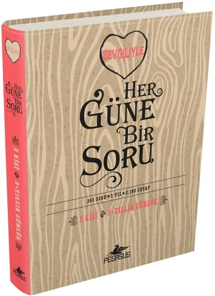 Sevgiliyle Her Güne Bir Soru (Ciltli) ürün görseli