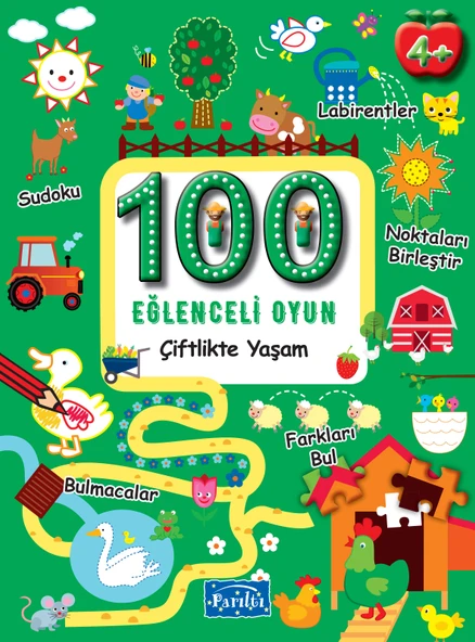 100 Eğlenceli Oyun - Çiftlikte Yaşam ürün görseli