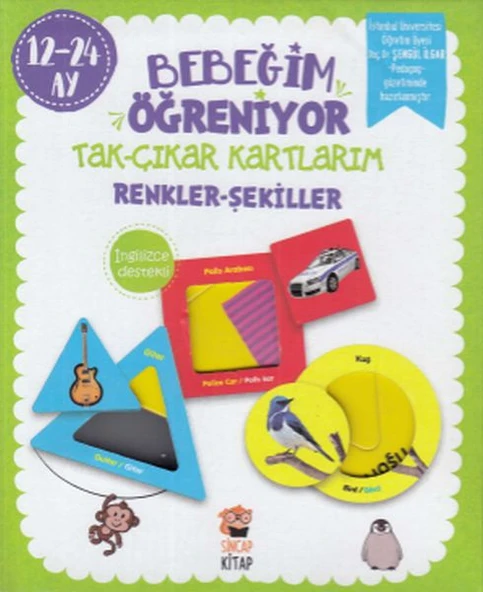 Bebeğim Öğreniyor - Tak Çıkar Kartlarım (12-24 Ay) ürün görseli