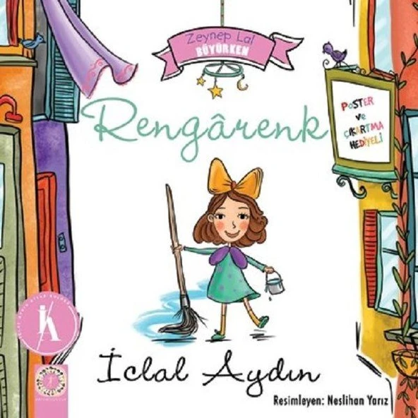 Zeynep Lal Büyürken - Rengarenk (Poster ve Çıkartma Hediyeli) ürün görseli