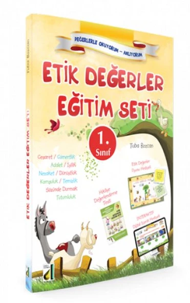 Damla 1.Sınıf Etik Değerler Eğitim Seti ürün görseli