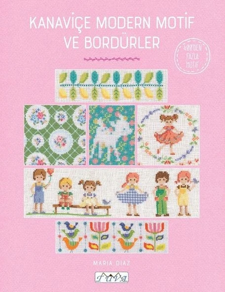 Kanaviçe Modern Motif Ve Bordürler ürün görseli