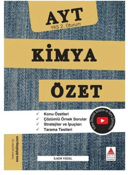 Delta Kültür YKS 2. Oturum Kimya Özet - 1