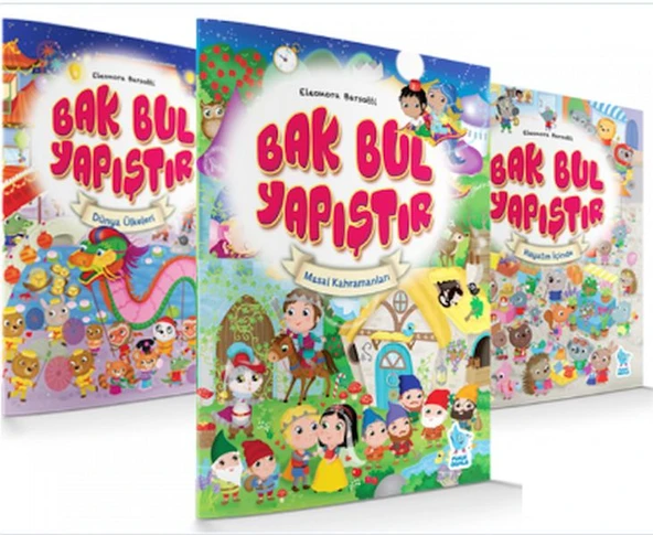 Bak Bul Yapıştır (3 Kitap) ürün görseli 1