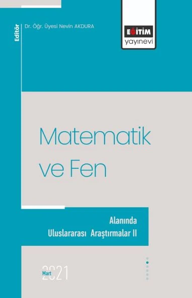 Matematik ve Fen Alanında Uluslararası Araştırmalar 2 ürün görseli