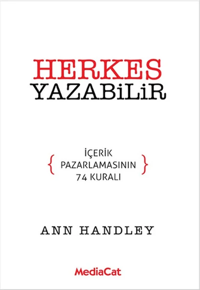 Herkes Yazabilir  İçerik Pazarlamasının 74 Kuralı ürün görseli