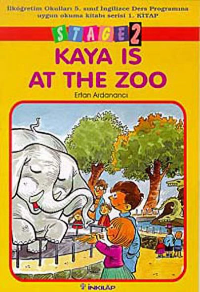 Kaya Is At The Zoo Stage 2 İlköğretim Okulları 5. Sınıf İngilizce Ders Programına Uygun Okuma Kitabı ürün görseli