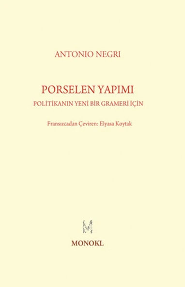 Porselen Yapımı  Politikanın Yeni Bir Grameri İçin ürün görseli