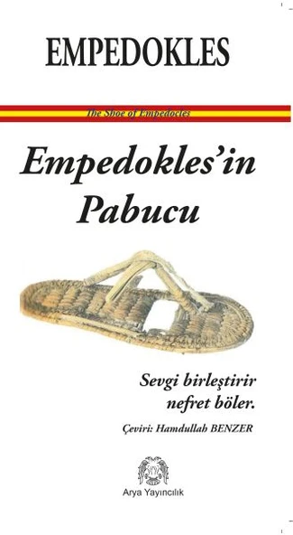 Empedokles'in Papucu ürün görseli