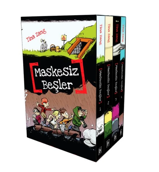 Maskesiz Beşler Serisi - Kutulu Set (4 Kitap) ürün görseli 1
