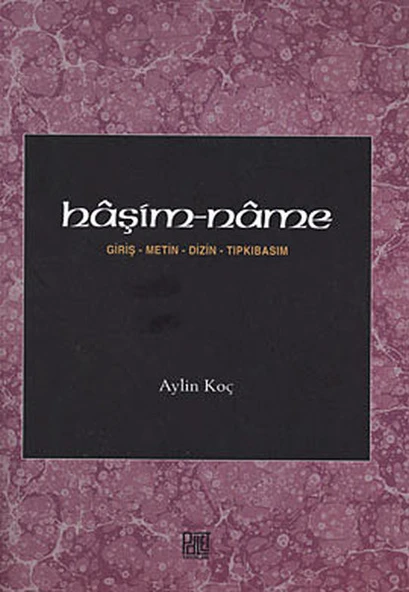 Haşim-name  Giriş-Metin-Dizin-Tıpkıbasım ürün görseli