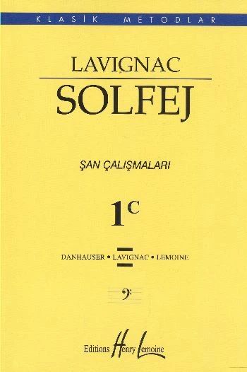 Lavignac 1C - Solfej Şan Çalışmaları ürün görseli