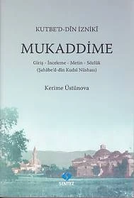 Mukaddime ( Kutbe'd-Din İzniki ) ürün görseli
