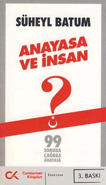 Anayasa ve İnsan ürün görseli