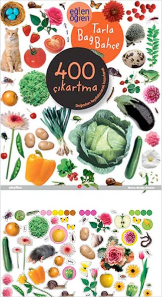 Eğlen Öğren - Tarla Bağ Bahçe 400 Çıkartma ürün görseli