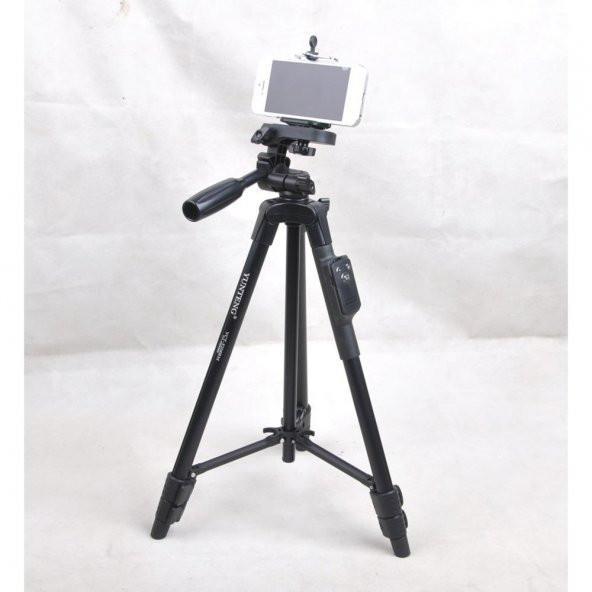 Yunteng Vct 5208 Bluetooth Kablosuz Bağlantılı Tripod 3 Ayak - 3
