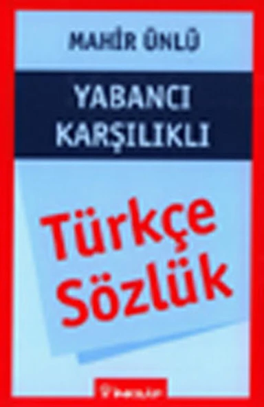 Türkçe Sözlük Yabancı Karşılıklı ürün görseli
