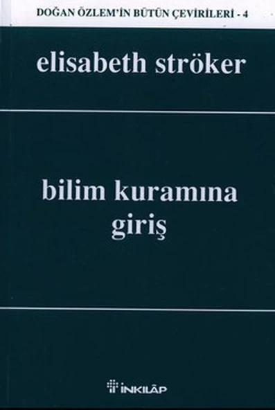 Bilim Kuramına Giriş ürün görseli