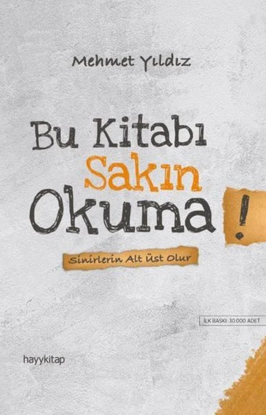 Bu Kitabı Sakın Okuma! - Sinirlerin Alt Üst Olur ürün görseli