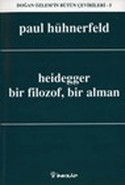Heidegger, Bir Filozof, Bir Alman ürün görseli