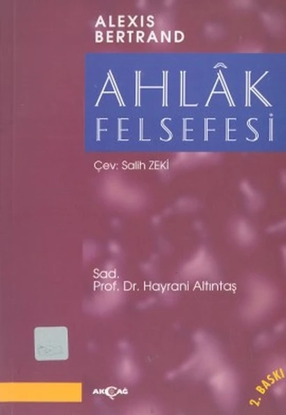 Ahlak Felsefesi ürün görseli