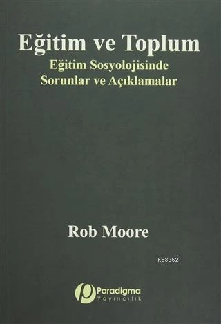 Eğitim Ve Toplum ürün görseli