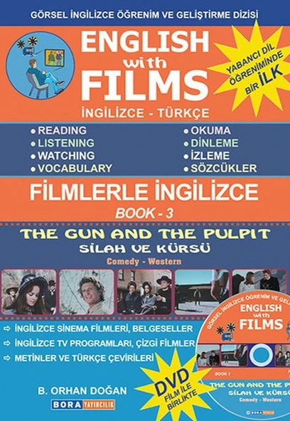 English with Films Book 3 (DVD'li) ürün görseli
