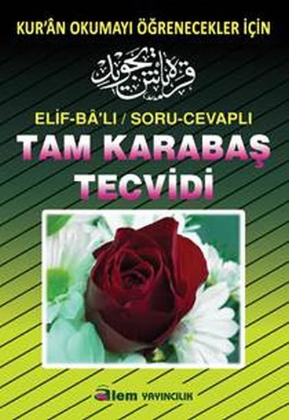 Soru-Cevaplı Tam Karabaş Tecvidi (Büyük Boy) ürün görseli