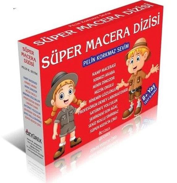 Süper Macera Dizisi (10 Kitap Set) ürün görseli