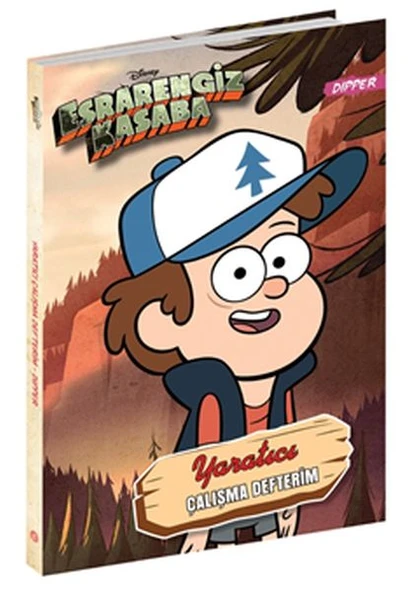 Disney - Esrarengiz Kasaba Yaratıcı Çalışma Defterim Dipper ürün görseli