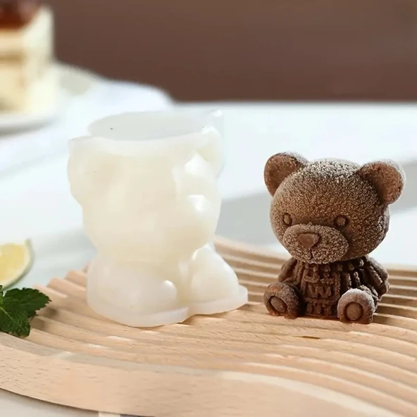 Ayı Şekilli Silikon Buz Kalıbı - 3