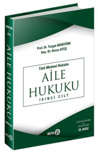 Türk Medeni Hukuku - Aile Hukuku (İkinci Cilt) - 1