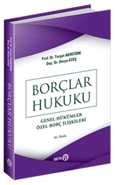 Borçlar Hukuku (Genel Hükümler - Özel Borç İlişkileri) - 1