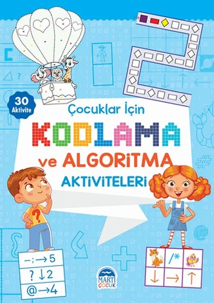 Çocuklar İçin Kodlama ve Algoritma Aktiviteleri - Mavi ürün görseli