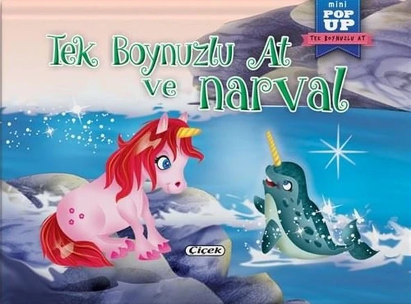 Pop-Up Mini Tek Boynuzlu At - Tek Boynuzlu At Ve Narval ürün görseli