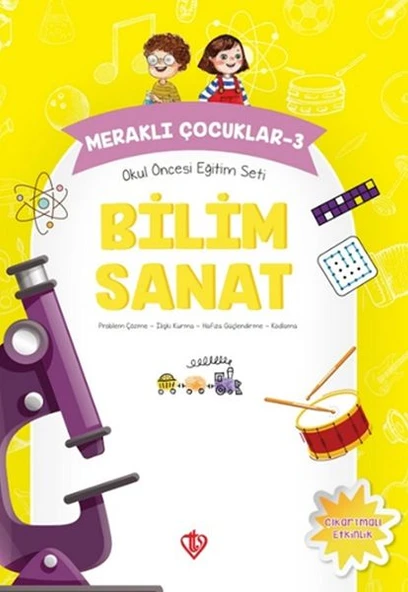 Meraklı Çocuklar 3 - Okul Öncesi Eğitim Seti  Bilim Sanat ürün görseli