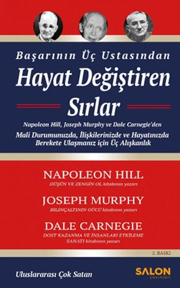 Başarının Üç Ustasından Hayat Değiştiren Sırlar ürün görseli