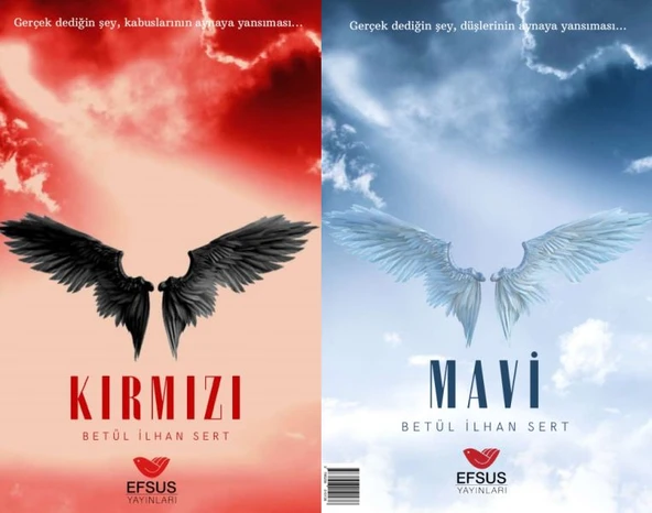 Mavi Kırmızı (Çift Taraflı Kitap) ürün görseli