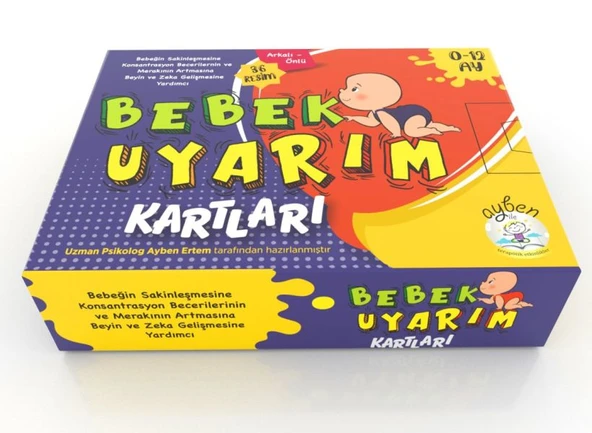 Bebek Uyarım Kartları ürün görseli