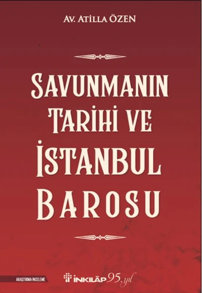 Savunmanın Tarihi ve İstanbul  Barosu ürün görseli