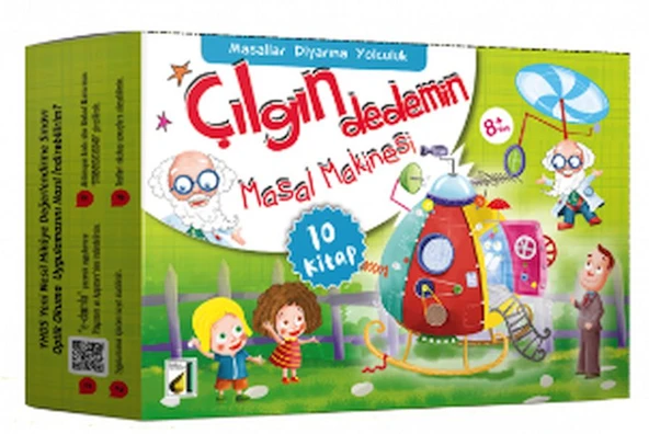 Çılgın Dedemin Masal Makinesi (10 Kitap)