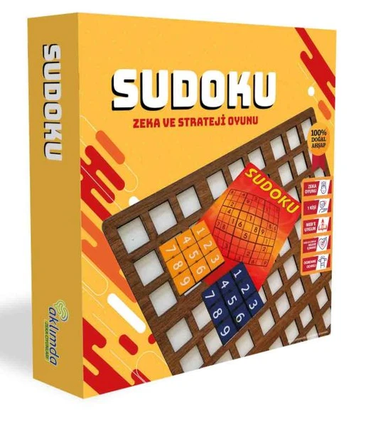 Sudoku (Ahşap) ürün görseli