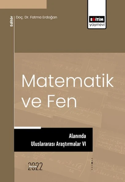 Matematik Ve Fen Alanında Uluslararası Araştırmalar VI ürün görseli
