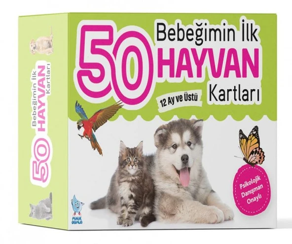 Bebeğimin İlk 50 Hayvan Kartları ürün görseli