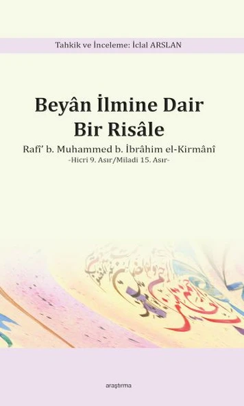 Beyan İlmine Dair Bir Risâle ürün görseli