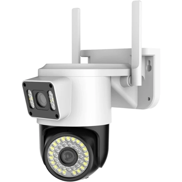 Çift Lensli Dış Mekan Wi-Fi Kamera - 6