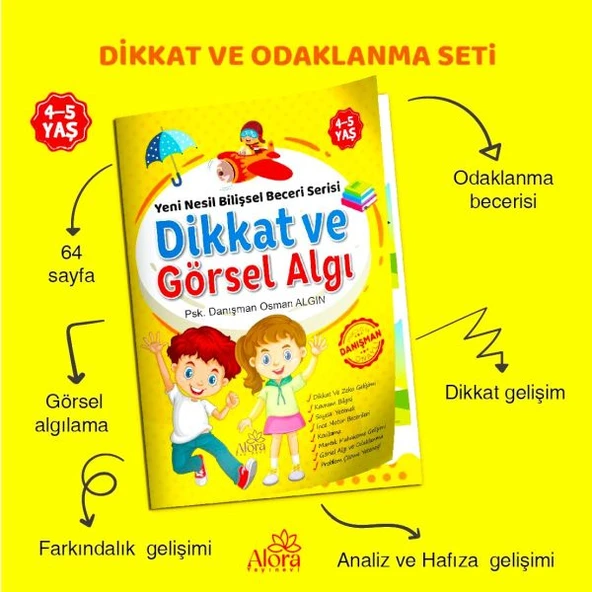 Dikkat Ve Görsel Algı ürün görseli